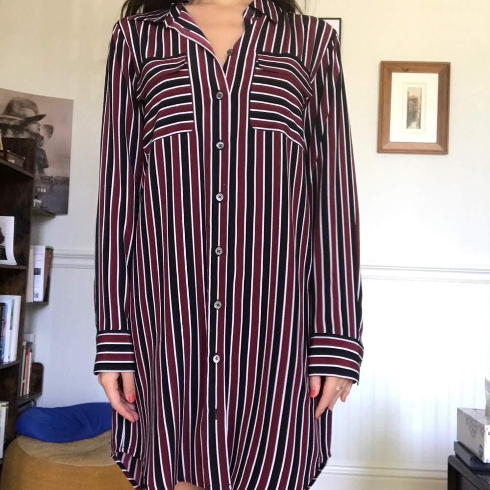 Equipment shirt dress